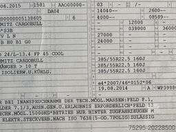 SCHMITZ CARGOBULL SKO 24/L- FP 45 COOL 3x Achs ThermoKing SLXE 300
