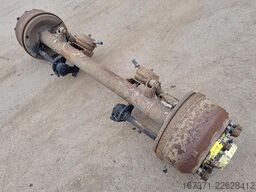 SAF TRAILER AXLE DRUM SINGLE TIRE.