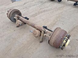 SAF TRAILER AXLE DRUM SINGLE TIRE.