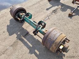 ROR trailer axle  double tires  drum brakes