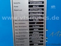 Dingli BT22BERT 22,5m Teleskopbühne 2x vorh.