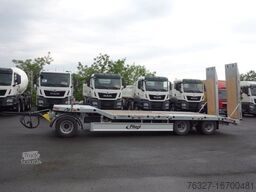 Fliegl 3achs Tieflader Anhänger DTS-S 300 mit Kröpfun7