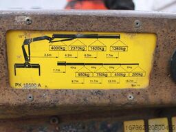 MAN TGA 18.430, EURO 4, RETARDER, PALFINGER PK10500A