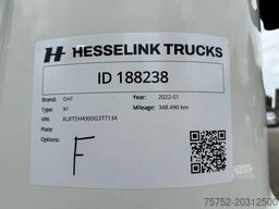 DAF XF 480 SSC Super Space 2x tank LED 348.490KM! N...