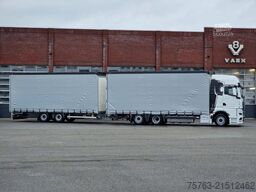 MAN TGX 26.480 6x2 - Tautliner - H&W trailer - NEW ...