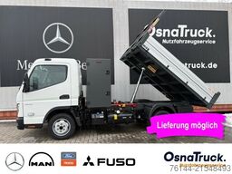 MITSUBISHI 3C15 Hinterkipper + Box Klima,AHK 3,5t,Diff.-Sp.