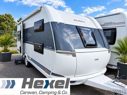 HOBBY De Luxe 515 UHK Hubbett hinten, Etagenbetten