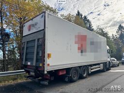 MAN TGS 35.480 8x2 Box truck w/ Full side opening.