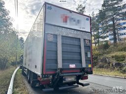 MAN TGS 35.480 8x2 Box truck w/ Full side opening.