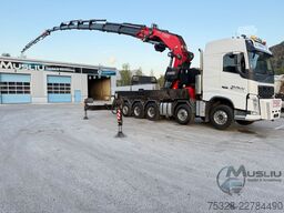 VOLVO FH 540 10X4 Pritsche + SZM FASSI F2150RAL.2 51m