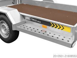 PKW-Anhänger Baumaschinenanhänger Auffahrrampe NEU