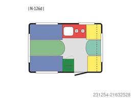 NIEWIADOW N126D Wohnwagen 270x185x180cm 750kgGG