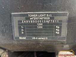 Tower Light VB9 lichtmast 9 meter LED - Honda 4 takt benzin...