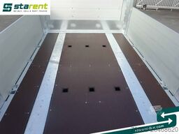 SCHMITZ CARGOBULL Baustofftrailer Liftachse, Rungen, 80cm Bordwand