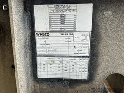 Van Hool 20FT ADR CHASSIS / galvanized / MB DISC / 2x li...