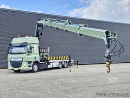 DAF CF 440 6x2 / HIAB 42 tm CRANE / KRAN