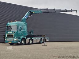 Scania R450 8x2 / HMF 60TM / CRANE / KRAN