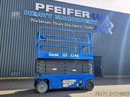 Genie GS3246 Electric, Working Height 11.75 m, 318kg Cap