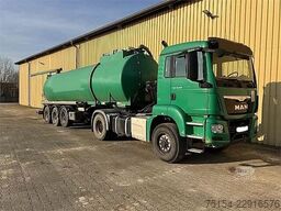 MAN Stapel und MAN MAN TGS 18.360 4x4 BLS (Agro LOF) u