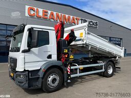 MAN TGM 18.320 Euro 6 Fassi 13 Tonmeter laadkraan N...