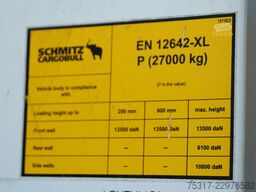 SCHMITZ CARGOBULL SKO 24/ ZURRLEISTE / DOPPELSTOCK / LIFT FP30