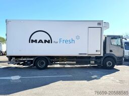 MAN TGM 18.290 Isotermico + sponda