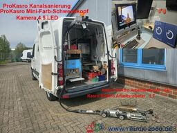 Volkswagen Crafter PROKASRO Kanalsanierung + Kamera & Fräse