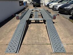 IFOR WILLIAMS CT136 Auto-Transporter+Auffahrrampen+Hohe Nutzla