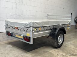 Böckmann TL-AL 2513/135 Profi & Flachpl Kastenanhänger ge