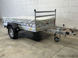 Böckmann TL-AL 2513/135 Profi & Flachpl Kastenanhänger ge