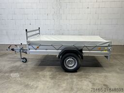 Böckmann TL-AL 2513/135 Profi & Flachpl Kastenanhänger ge