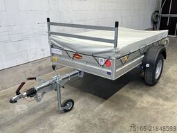 Böckmann TL-AL 2513/135 Profi & Flachpl Kastenanhänger ge