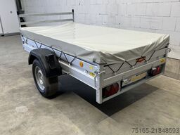 Böckmann TL-AL 2513/135 Profi & Flachpl Kastenanhänger ge