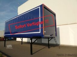 Rimorchio porta-cassa KRONE Heck Alu.- Rolltor