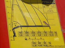 MAN TGS 26.360 Flatbed / Fassi F175 7.7 T /