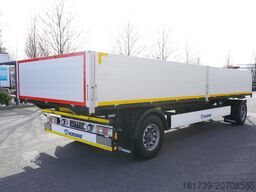 Krone Construction trailer /Flatbed 18 pallets