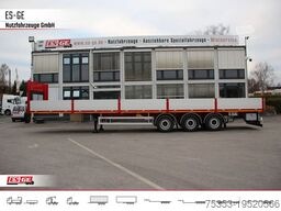 ES-GE 3-Achs Sattelanhänger - Bordwände + CV