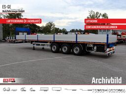 ES-GE 3-Achs Sattelanhänger - Bordwände + CV