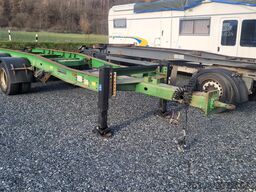 Hüffermann HTS 18.77 Tandem Abrollanhänger Scheiben