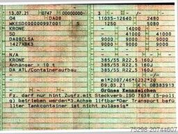 KRONE SD / Teleskop / 11.035-12.640 / Liftachse