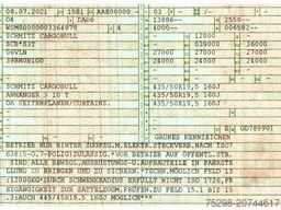 SCHMITZ CARGOBULL SCS 24/L - 13.62 Mega / Palettenkasten / Hubdach