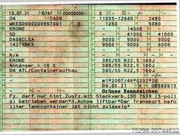 KRONE SD / Teleskop / 11.035-12.640 / Liftachse
