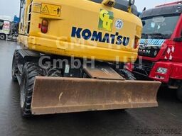 KOMATSU PW 148 / NUR 5400h / Lehnhoff MS 10 / 2 Löffel