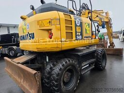 KOMATSU PW 148 / NUR 5400h / Lehnhoff MS 10 / 2 Löffel