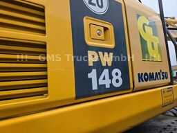 KOMATSU PW 148 / NUR 5400h / Lehnhoff MS 10 / 2 Löffel