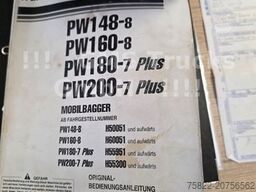 KOMATSU PW 148 / NUR 5400h / Lehnhoff MS 10 / 2 Löffel