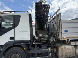 Iveco AT 380T 6x4 Kipper mit Kran