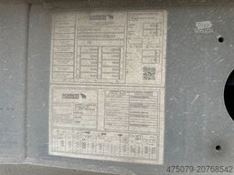 SCHMITZ CARGOBULL SKI 24 / Liftachse / Rollplane