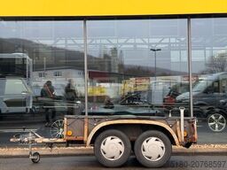 BÖCKMANN Kastenanhänger Flachplane Tandem 1,5t.