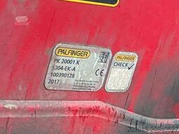 MERCEDES-BENZ ACTROS 2545 6x2 Pritsche Kran Palfinger PK20001K